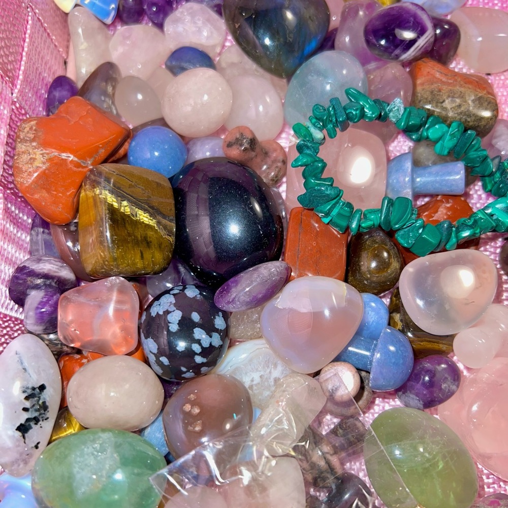 Crystal Mystery Bags Confetti Scoops Bundle Healing Crystals